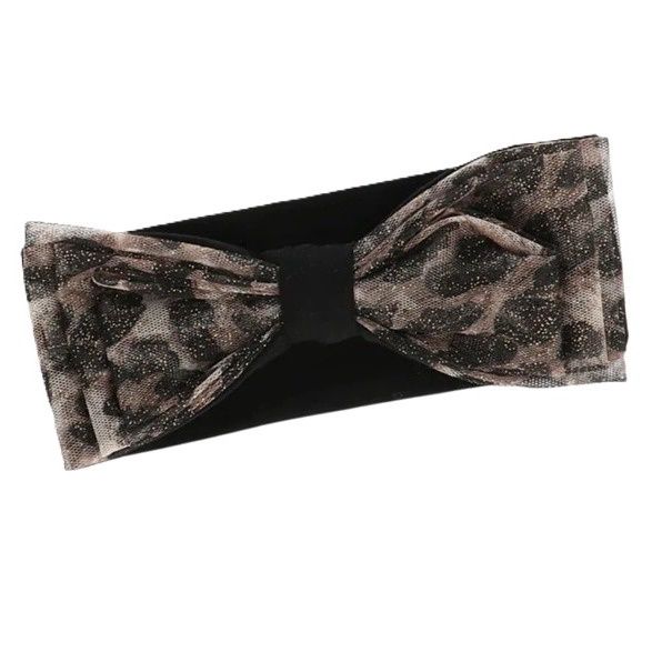Angel's face Babies Leopard Tulle "Tiff" Headband