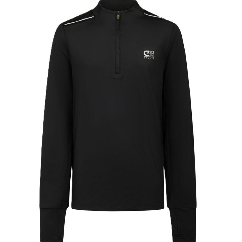 Cruyff Ametrine zip top zwart