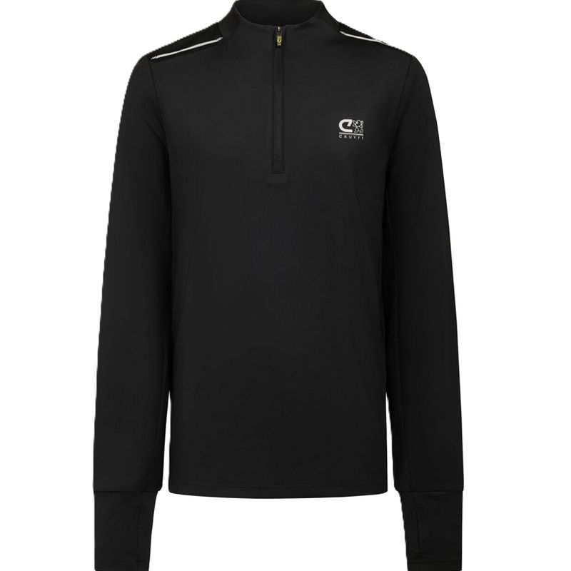 Cruyff Ametrine zip top zwart