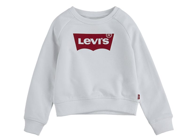 Levi's unisex Batwing sweater white