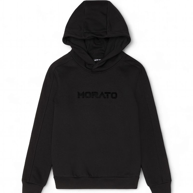 Antony morato hoodie Zwart logo