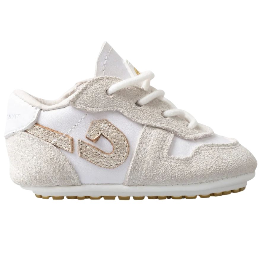 Cruyff Babyschoen Wit Goud