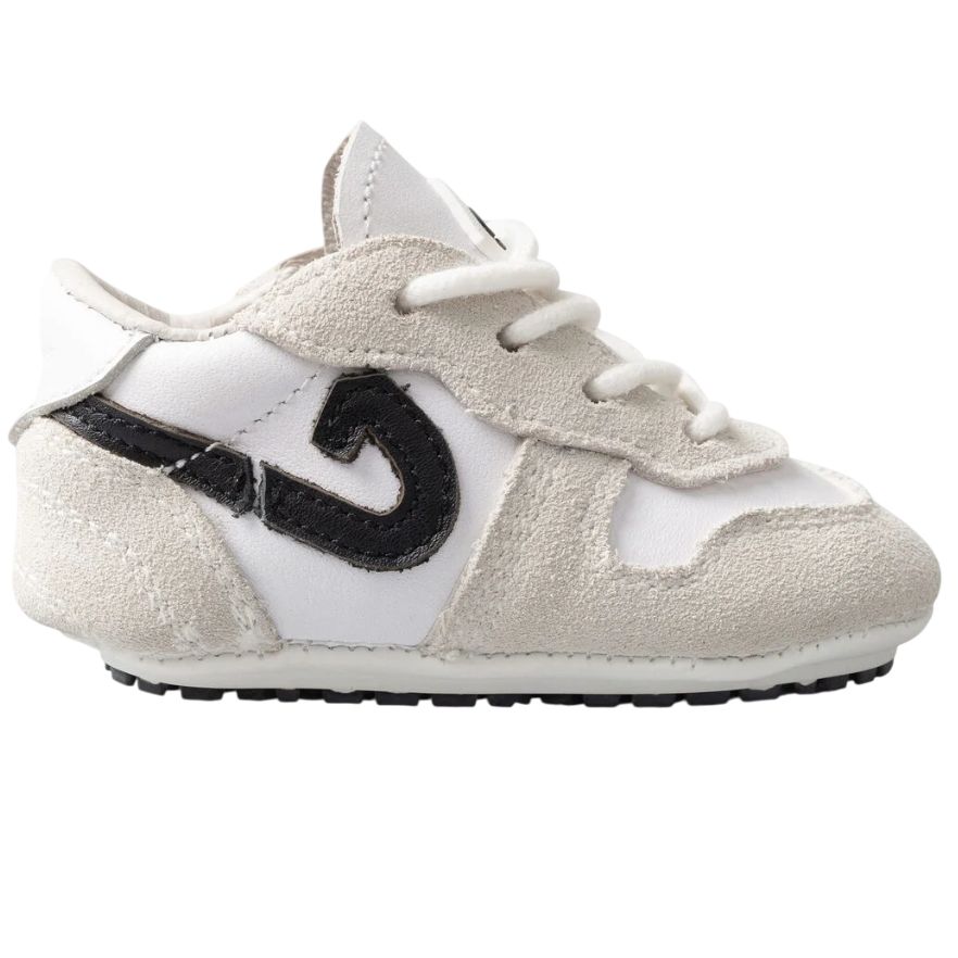 Cruyff Babyschoen wit zwart