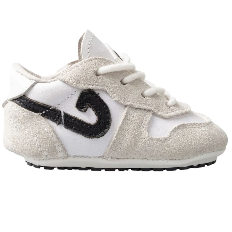 Cruyff Babyschoen wit zwart