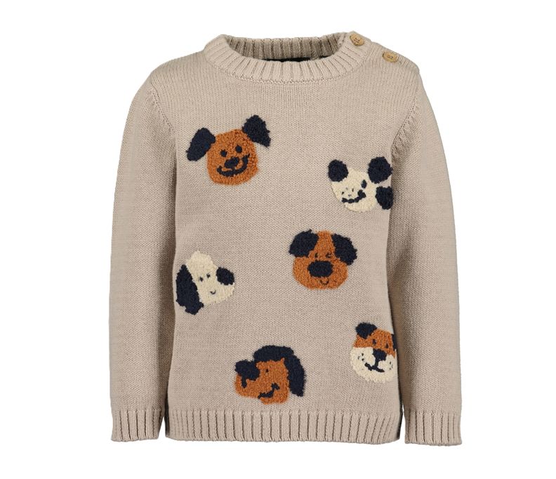 Blue Seven knitwear trui hondjes