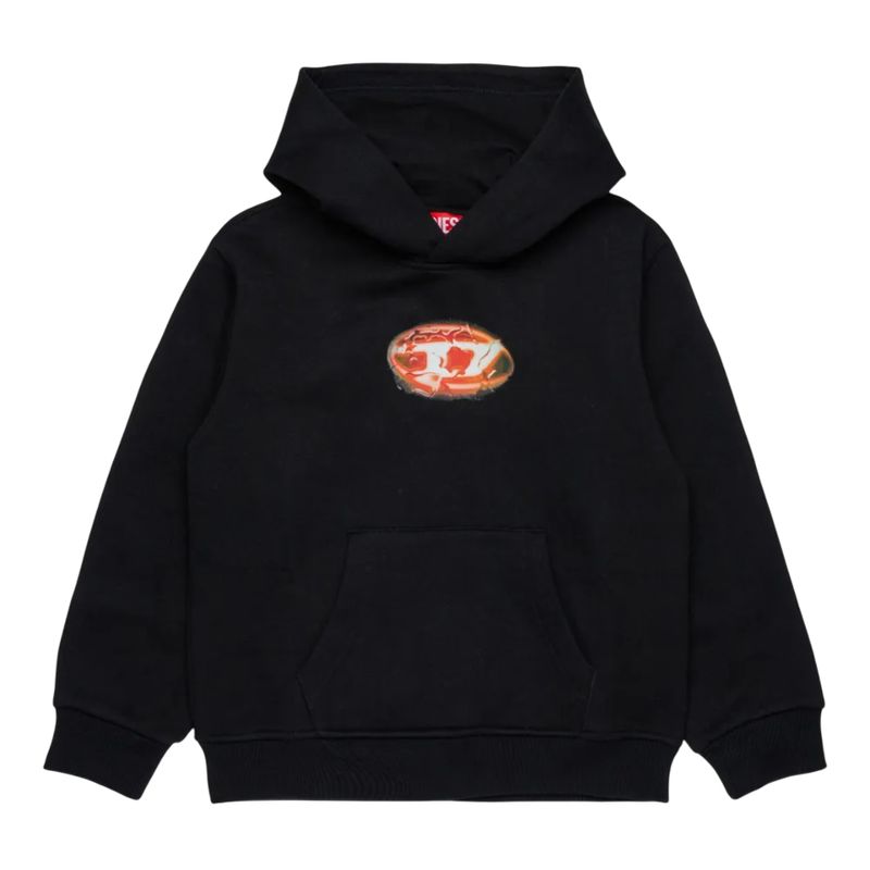 Diesel Kids Hoodie met logoprint