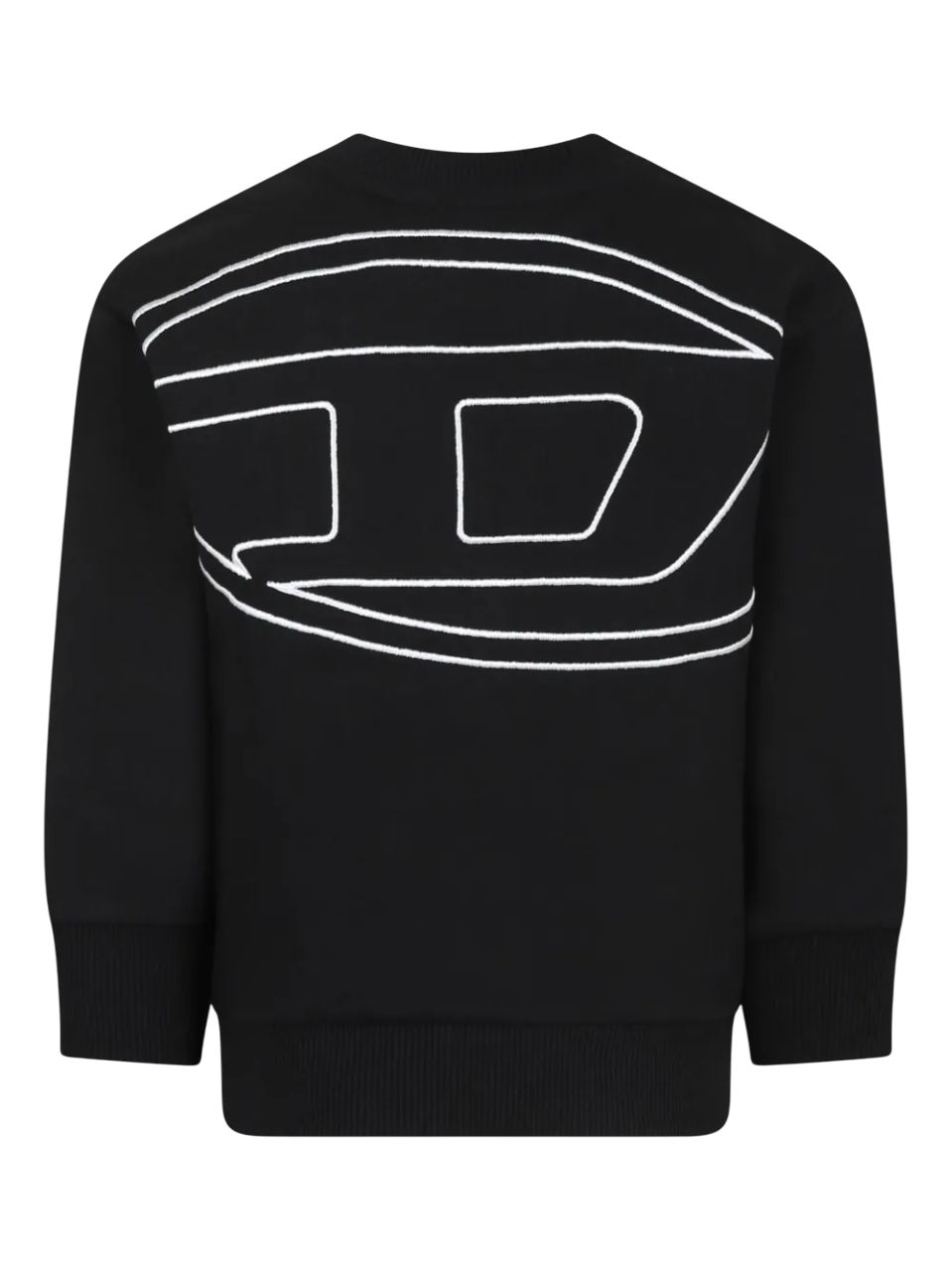 Diesel Kids Sweater met geborduurd Oval D-logo