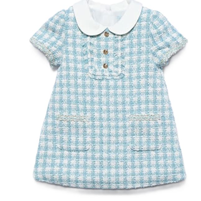 Abel &amp; Lula Tweed Dress Baby