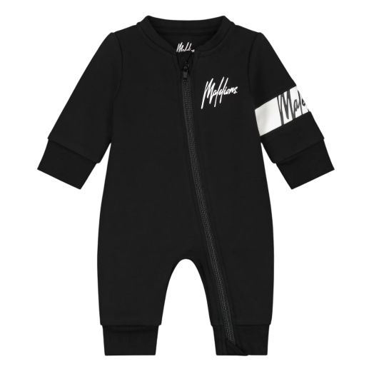 Malelions Baby Crewneck Tracksuit  zwart
