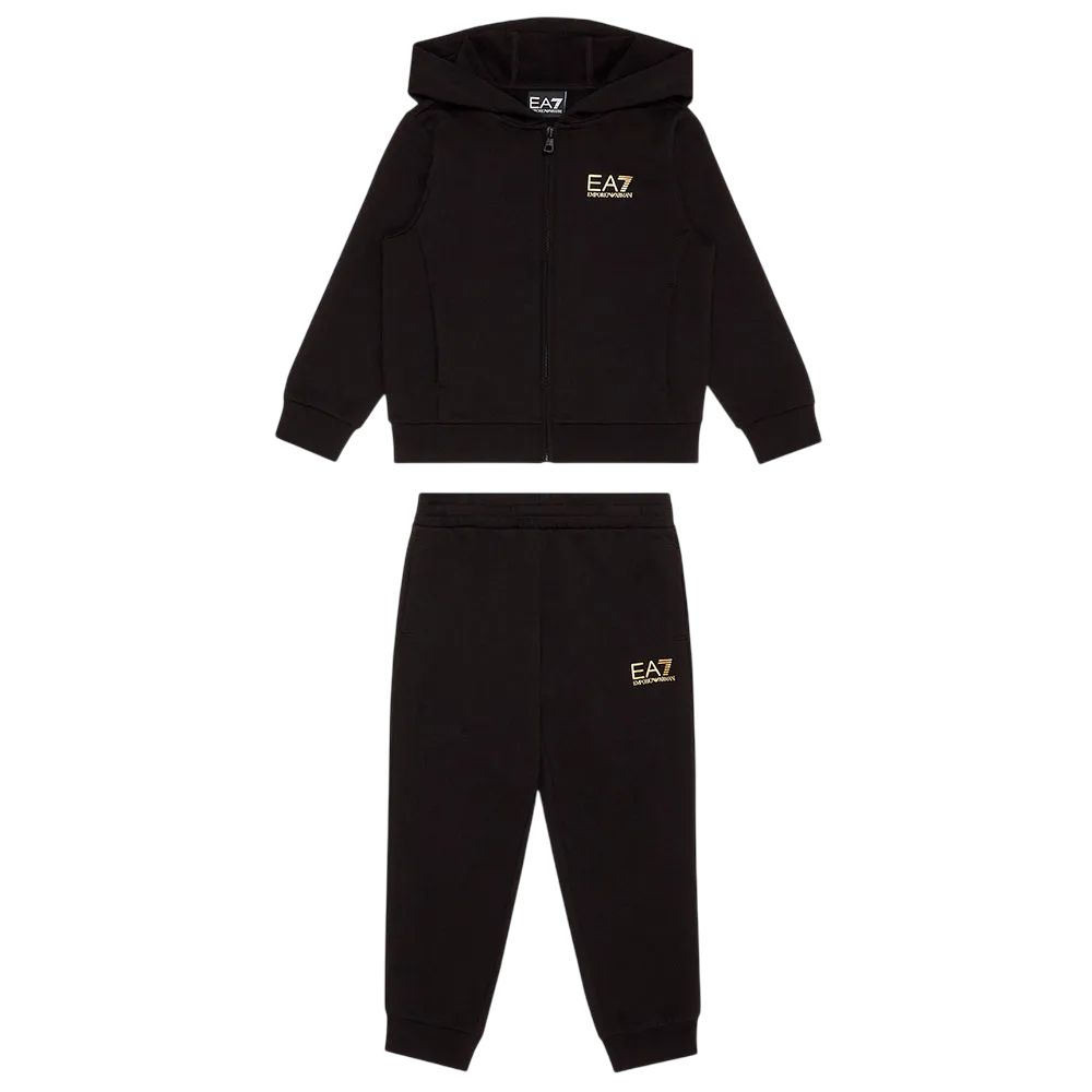 EA7 joggingspak zwart met vest
