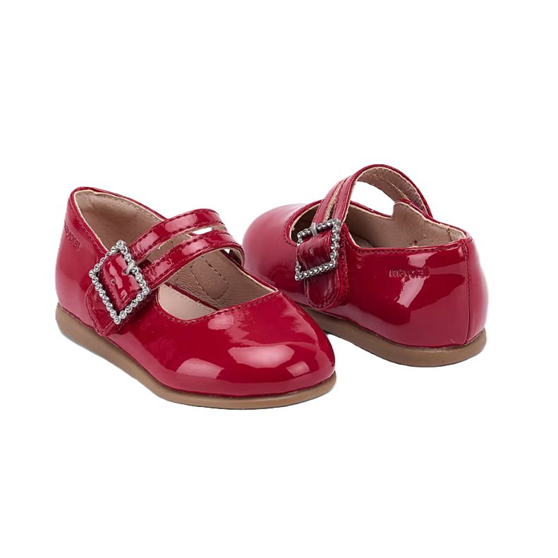 Mayoral Baby buckle Mary Janes Schoenen Rood