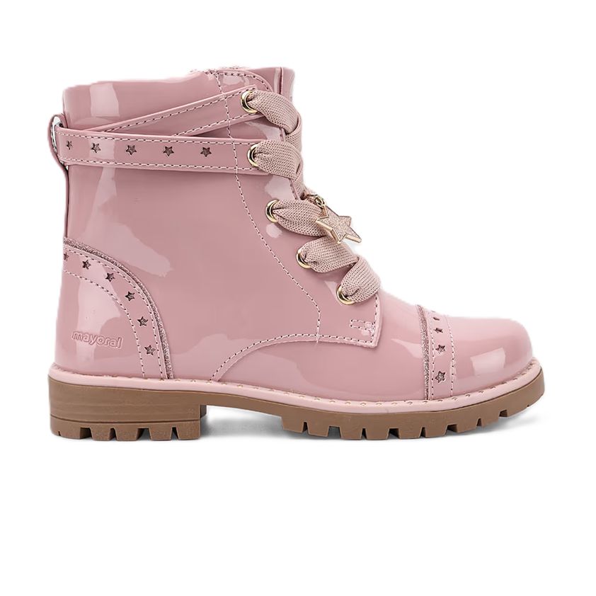 Mayoral Biker Boots Girls Pink