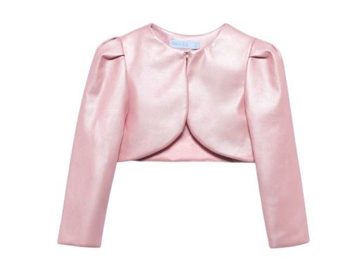 Abel &amp; Lula Roze Parelmoerachtig Jasje Meisjes