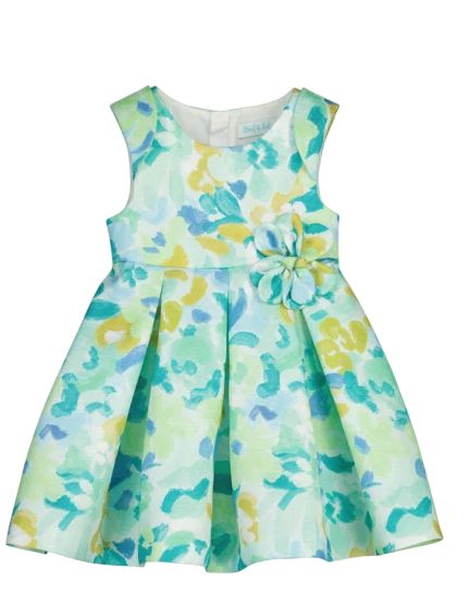 Abel &amp; Lula baby jade dress groen meisjes