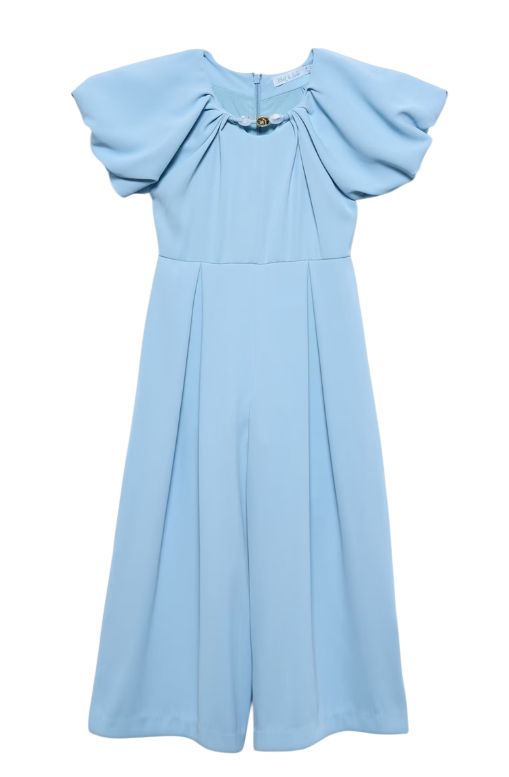 Abel &amp; Lula Mono largo Crepe niña Jumpsuite