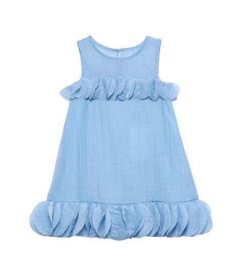Abel &amp; Lula Baby Jurk met gekreukte organza