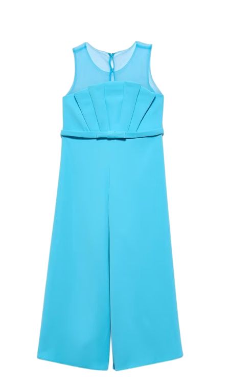 Abel &amp; Lula Lang crêpe jumpsuit voor meisjes