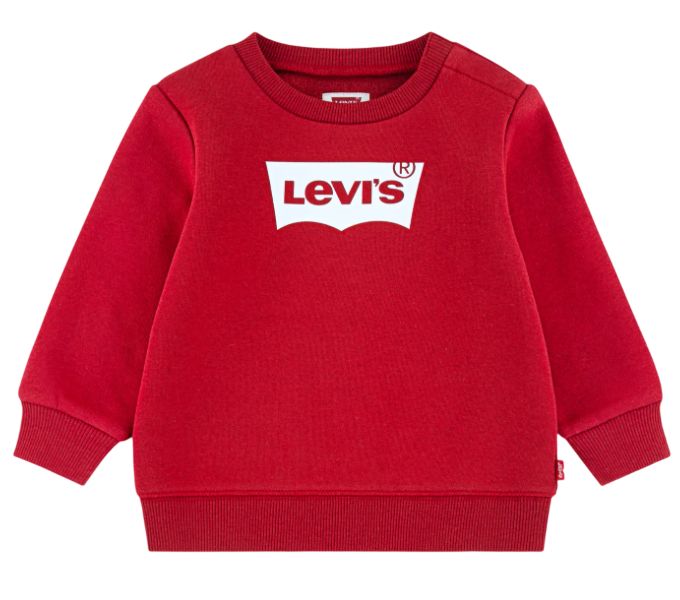 Levi's BATWING CREWNECK  Sweatshirt rood baby