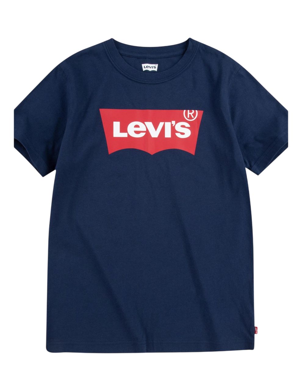 Levi's T-shirts Batwing donker blauw