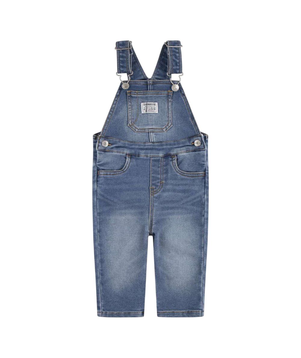 Levi's The Big Cheese No Destruction Jeans met verstelbare bretels baby