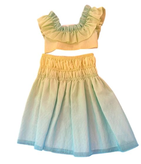 Abel &amp; Lula meisjes set blauw