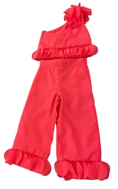 Abel &amp; Lula meisjes set donker roze