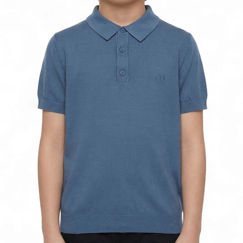 Antony Morato jongens polo blauw
