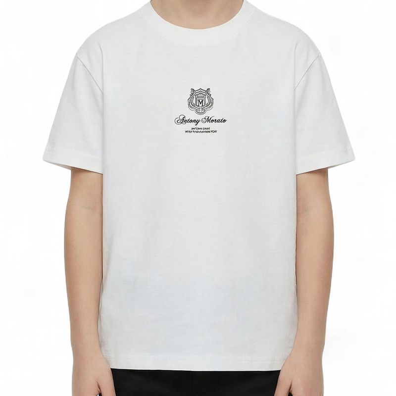 Antonu Morato jongens tshirt wit met opdruk