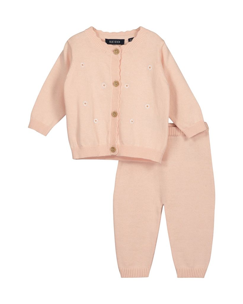 Blue Seven baby set meisjes roze