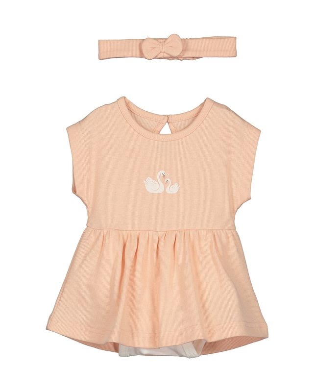 Blue Seven baby jurk zwaan