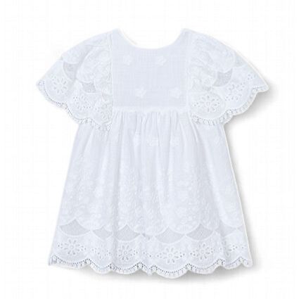 Mayoral Cotton dress kant wit