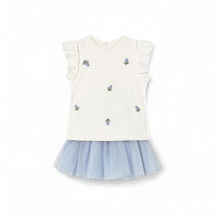 Mayoral Tulle skirt set