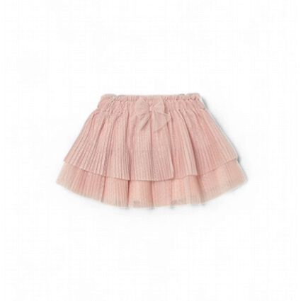 Mayoral Pleated tulle skirt