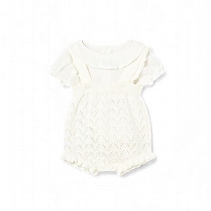 Mayoral Knit dungarees set