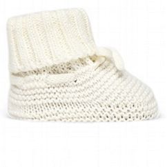 Mayoral Knit booties wit