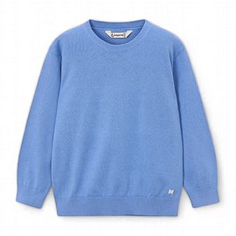 Mayoral Basic crew neck jumper blauw