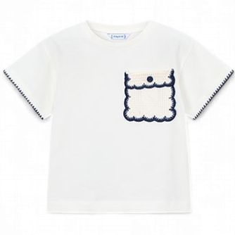 Mayoral t-shirt gehaakt