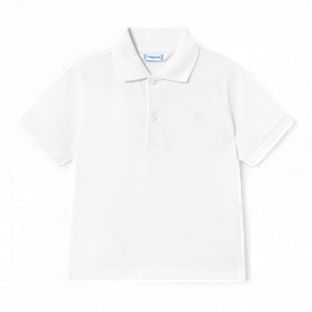 Mayoral Basic polo wit baby