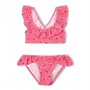 Mayoral Textured printed bikini roze