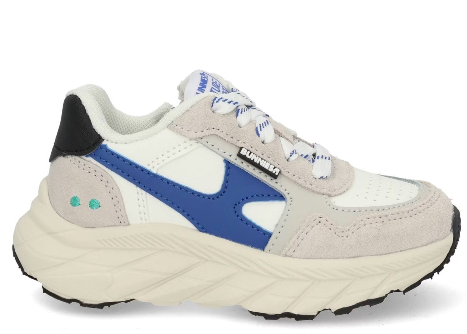 BunniesJr Jongensschoenen Sneakers Wit Rio Rush