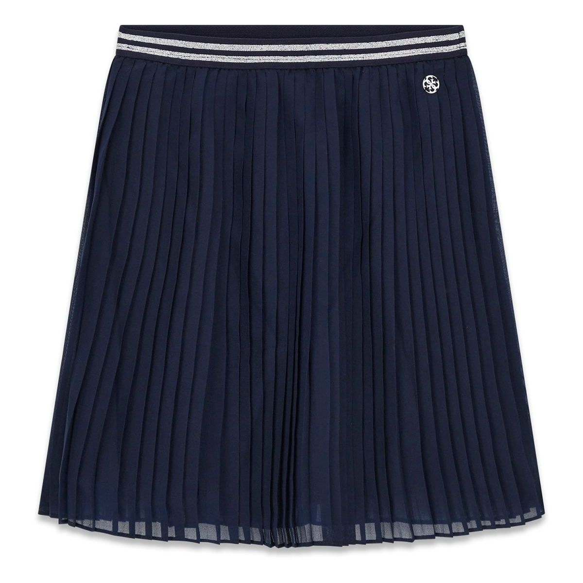 Guess kids rok donker blauw plooien