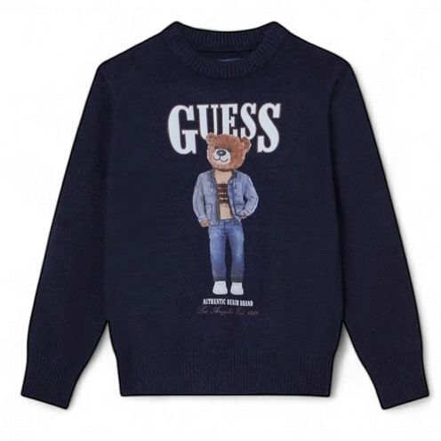 Guess Jongens en Baby Trui Donker Blauw Beer
