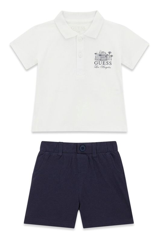 Guess jongens baby set polo korte broek