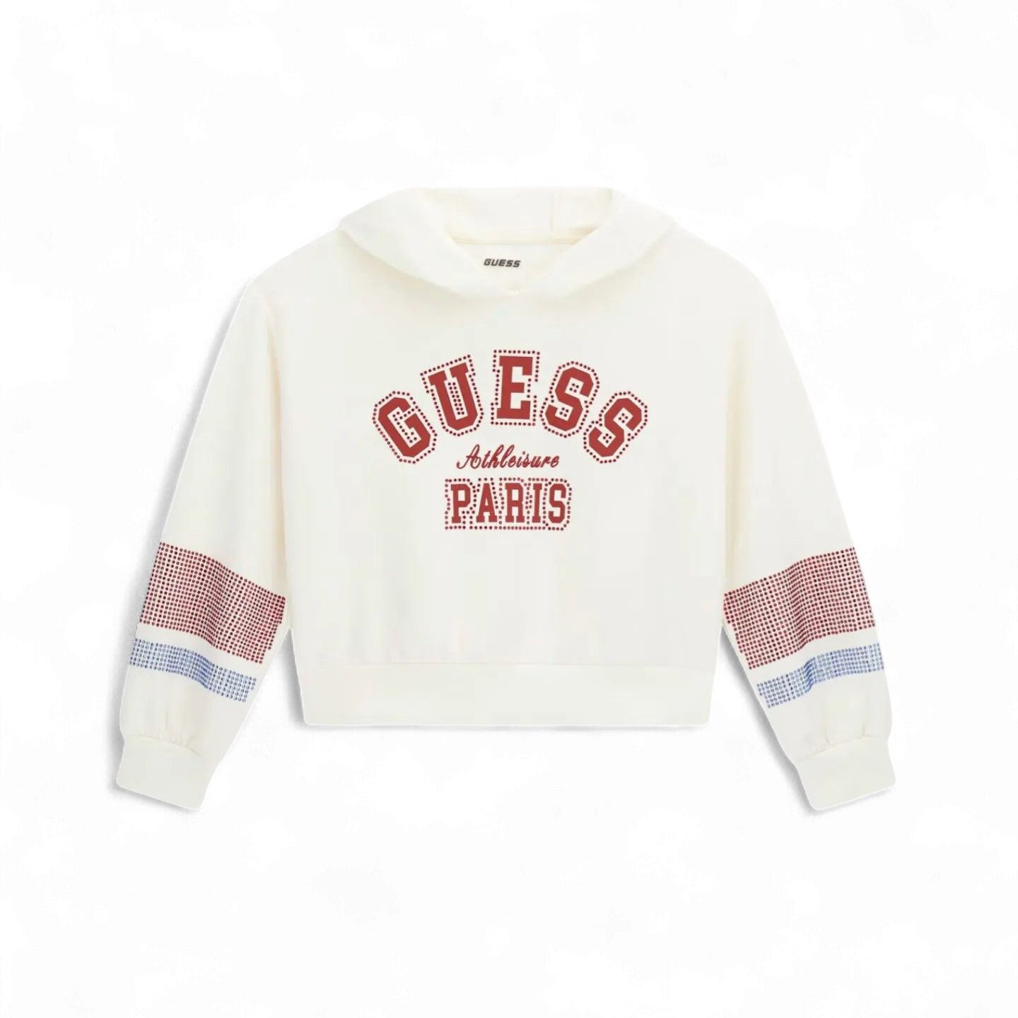 Guess Kids Meisjes Hoodie Salt Wit