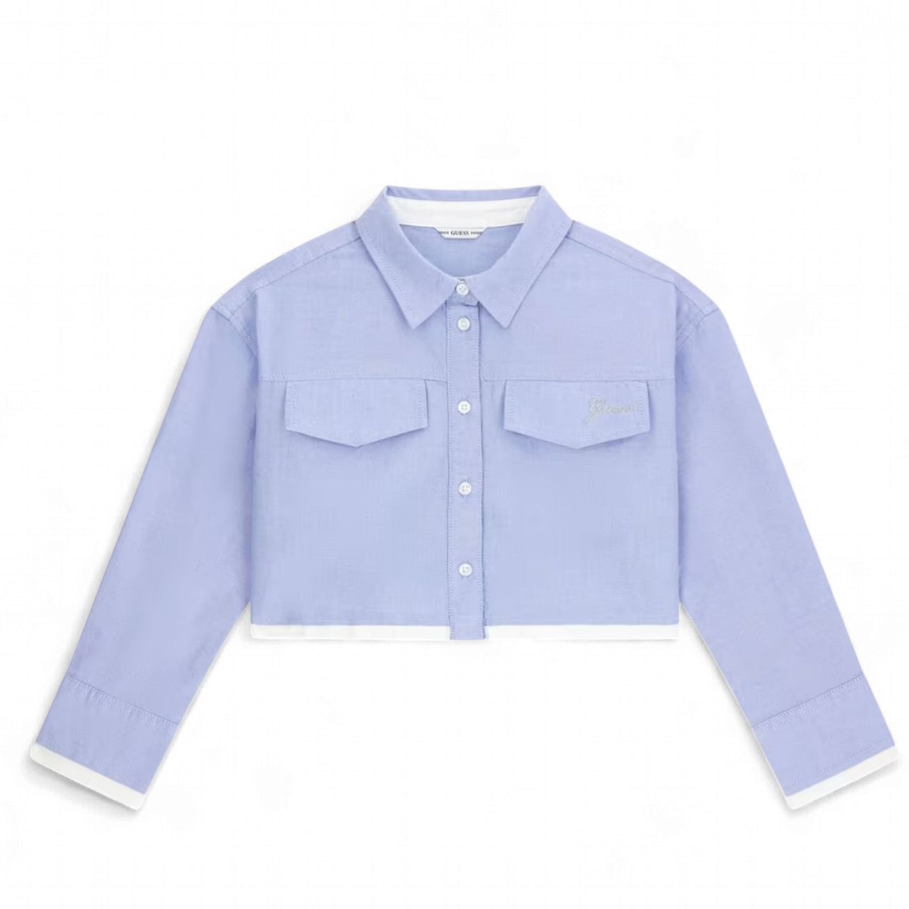 Guess meisjes blouse licht blauw