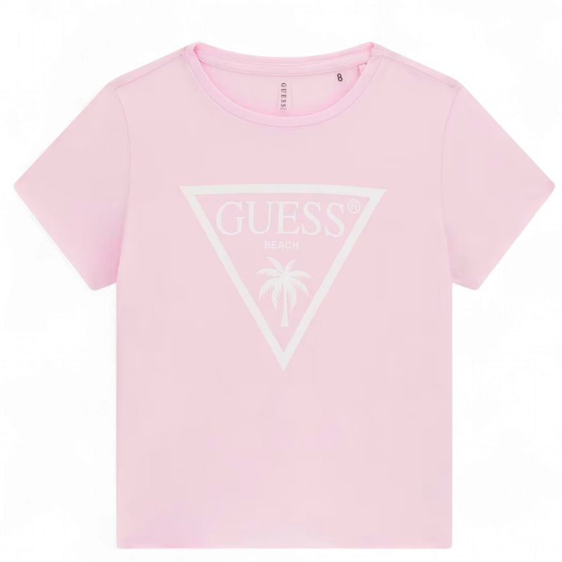 Guess meisjes tshirt licht roze