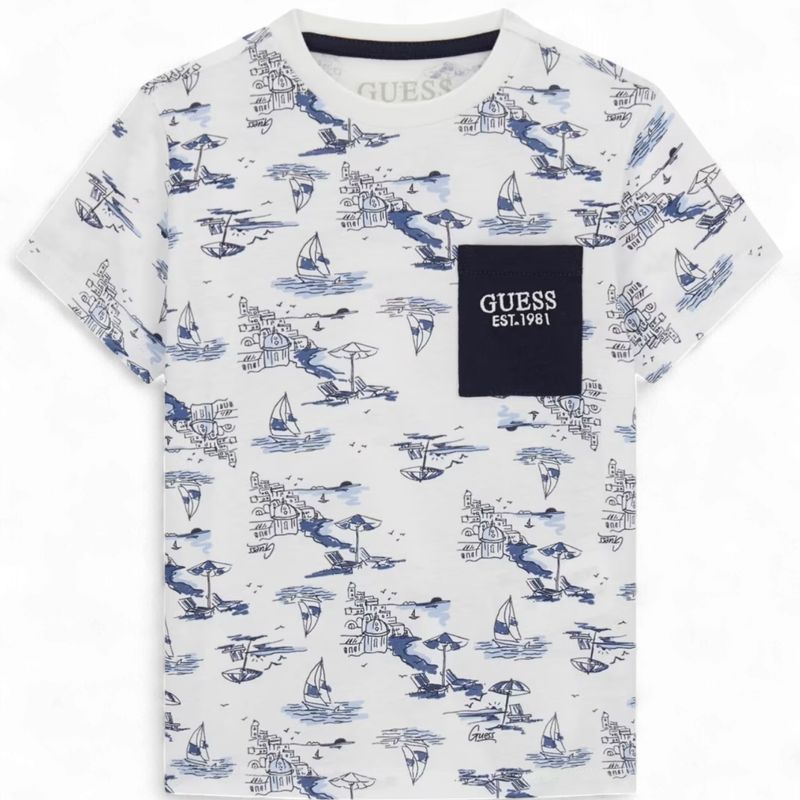 Guess jongens baby tshirt boten