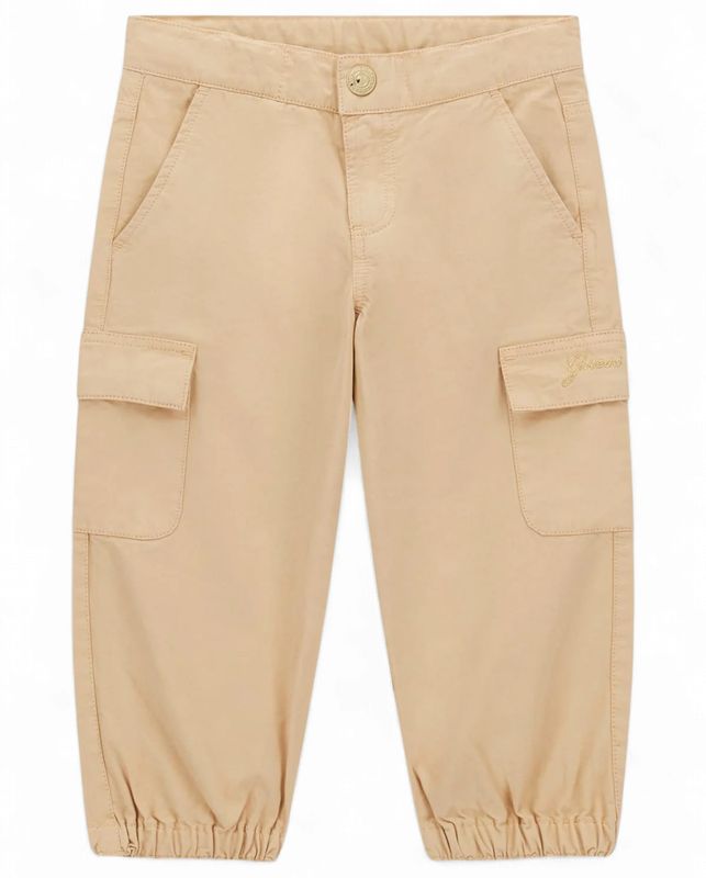 Guess jongens en baby cargo broek beige