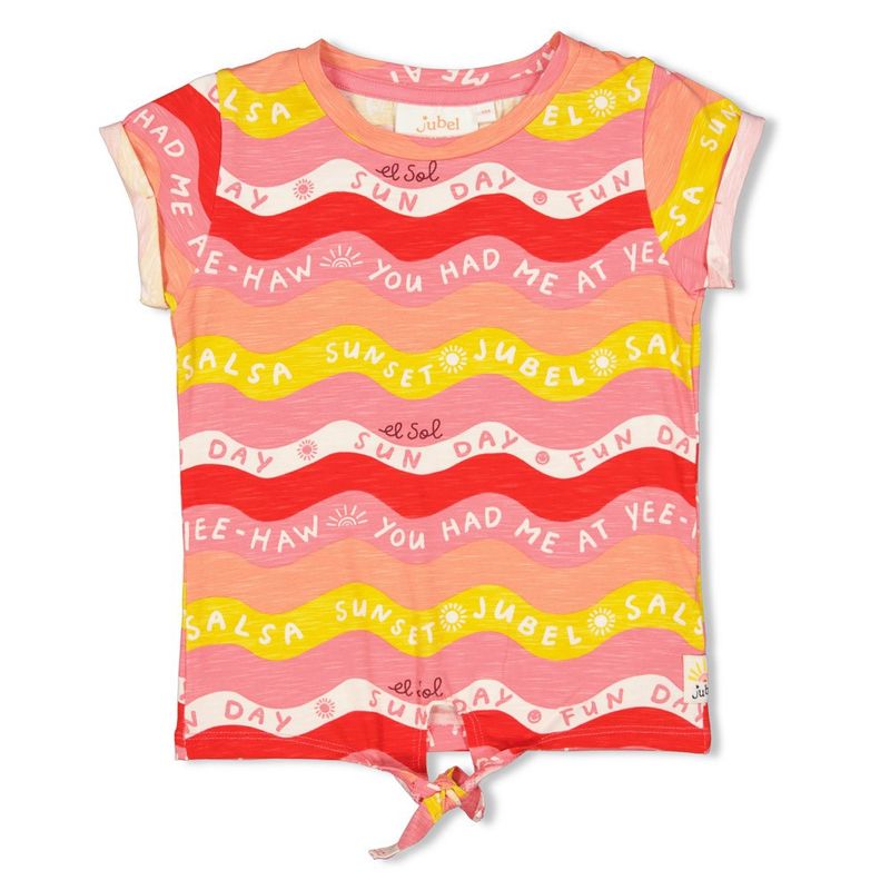 Jubel T-shirt AOP - Salsa Sunset