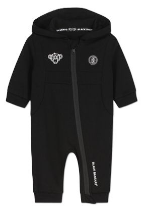 Black Bananas Baby Anorak Tracksuit black